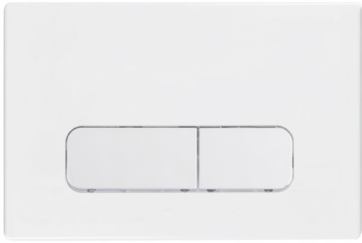 BUTON WC NAPO 02 PENTRU GEBERIT UP100 ALB