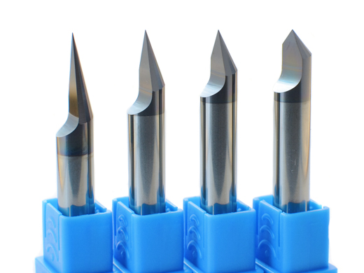 

Frez Frezy Vhm grawerski 6mm do stali V-Type AlTiN