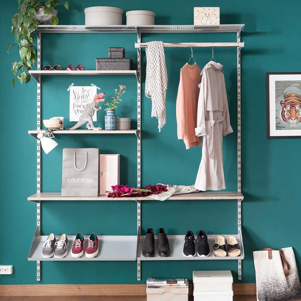 WSPORNIK PÓŁKI DO REGAŁ MAGAZYNOWY SREBRNY U 22CM Kod producenta 4861000