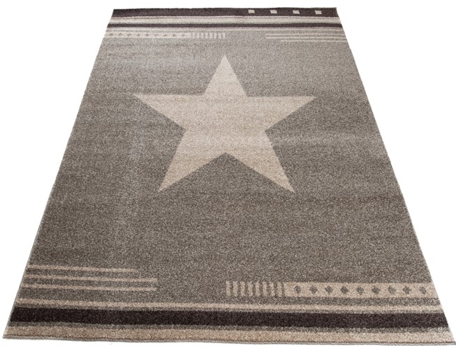 Marocký koberec Hviezda 140x190 milý soft l916f