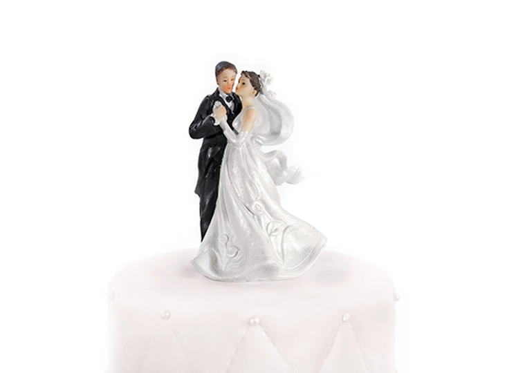 

Figurka na Tort Młoda Para -- pf4 -- 11cm