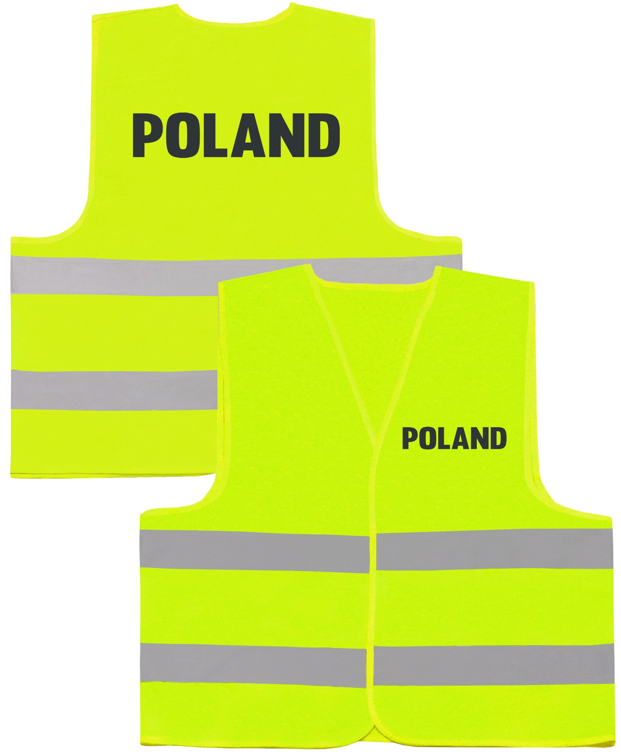 

Odblaskowa Kamizelka Ostrzegawcza Nadruk Poland
