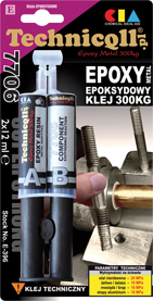 

Klej metalowy epoksydowy 300kg E-396 Technicqll