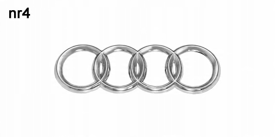 

Znaczek logo emblemat audi A3 A4 A6 A8 80 100 nr4