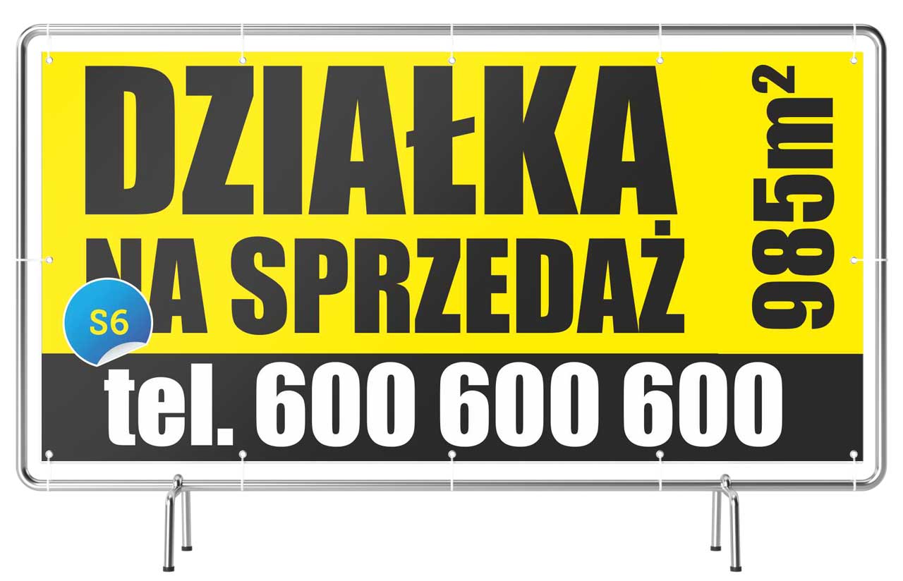

Solidny Baner 2x1m Sprzedam DOM/Działkę/Mieszkanie