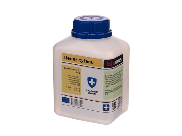 

Tlenek Tytanu biel tytanowa 500g Biomus