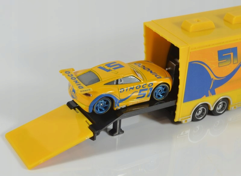 CARS AUTA CIĘŻARÓWKA CRUZ RAMIREZ DINOCO 1:55 z PL Marka inna