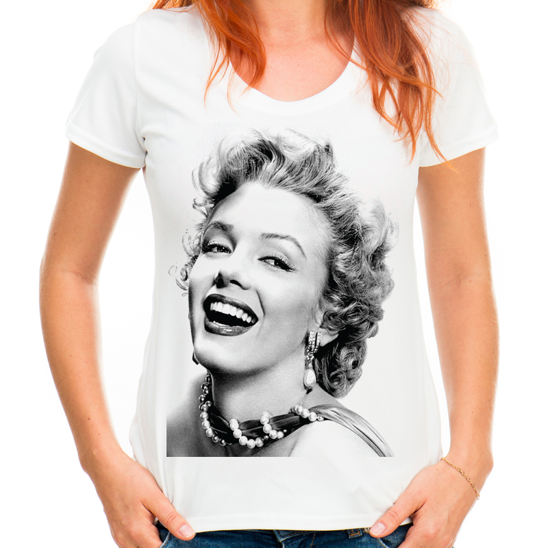

Koszulka z Marilyn Monroe bluzka tshirt Merlin XXL