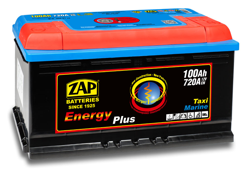 100ah - Батарея ZAP ENERGY PLUS 100AH Marine CAMPER