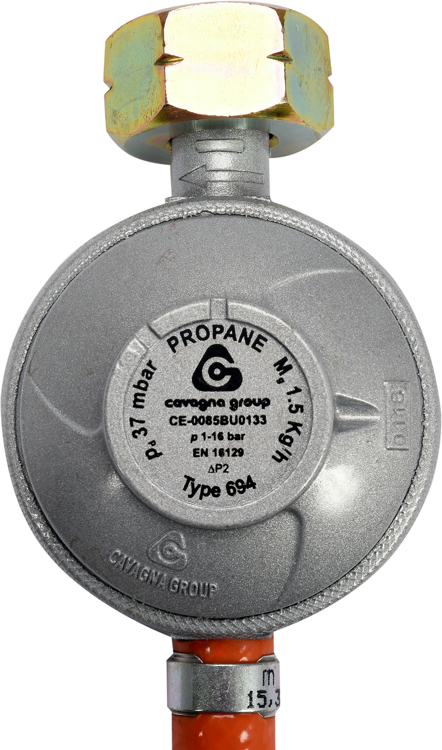 REDUKTOR GAZOWY z wężem 1,5m do podłączenia butli Kod producenta 99671