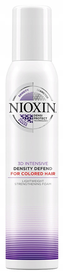 

Nioxin Density Defend pianka farbowane włosy 200ml
