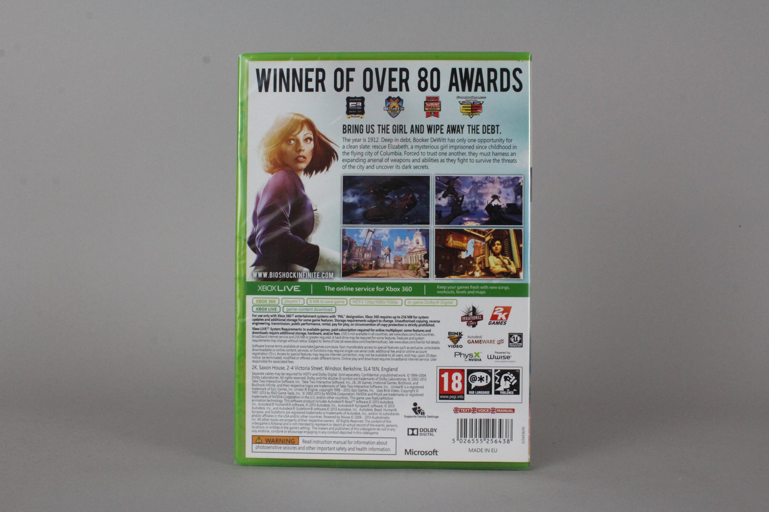 BIOSHOCK INFINITE XBOX360 Tytuł BIOSHOCK INFINITE