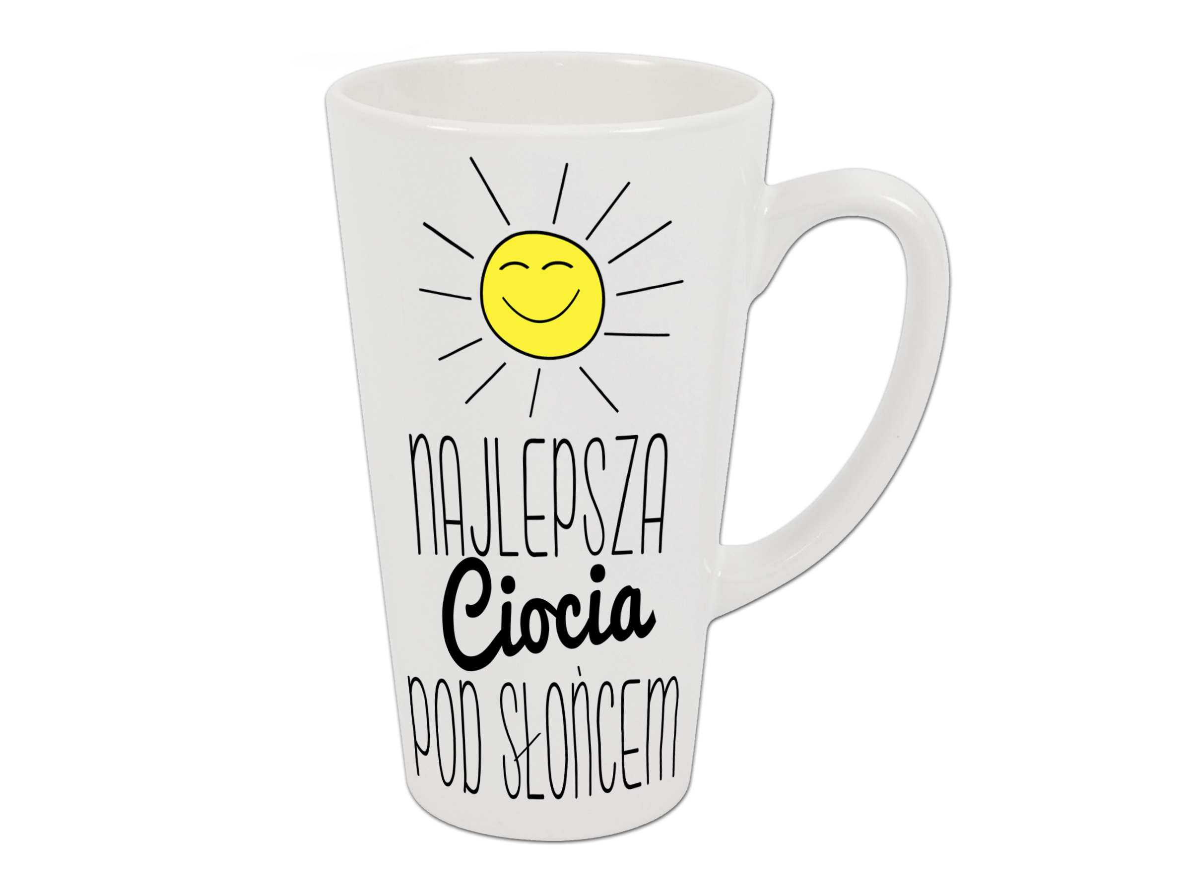 

Kubek Latte Dla Cioci 450ml Duży