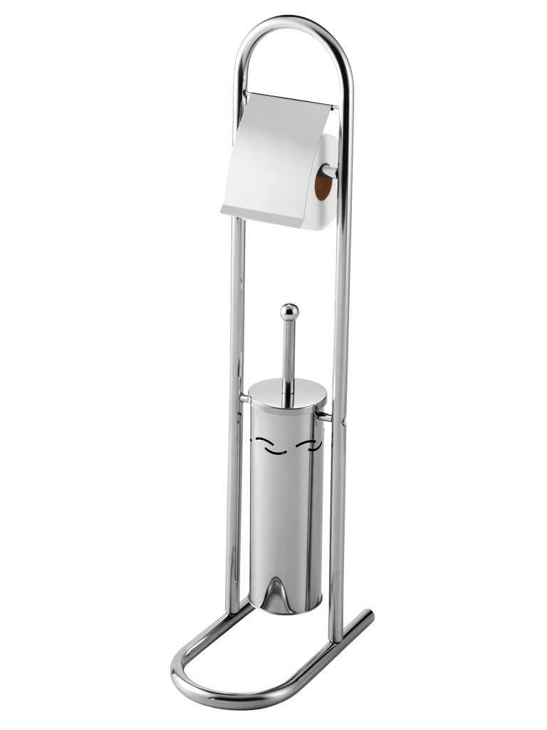 

Stojak, Uchwyt I Szczotka Wc Bisk Chrom 02476