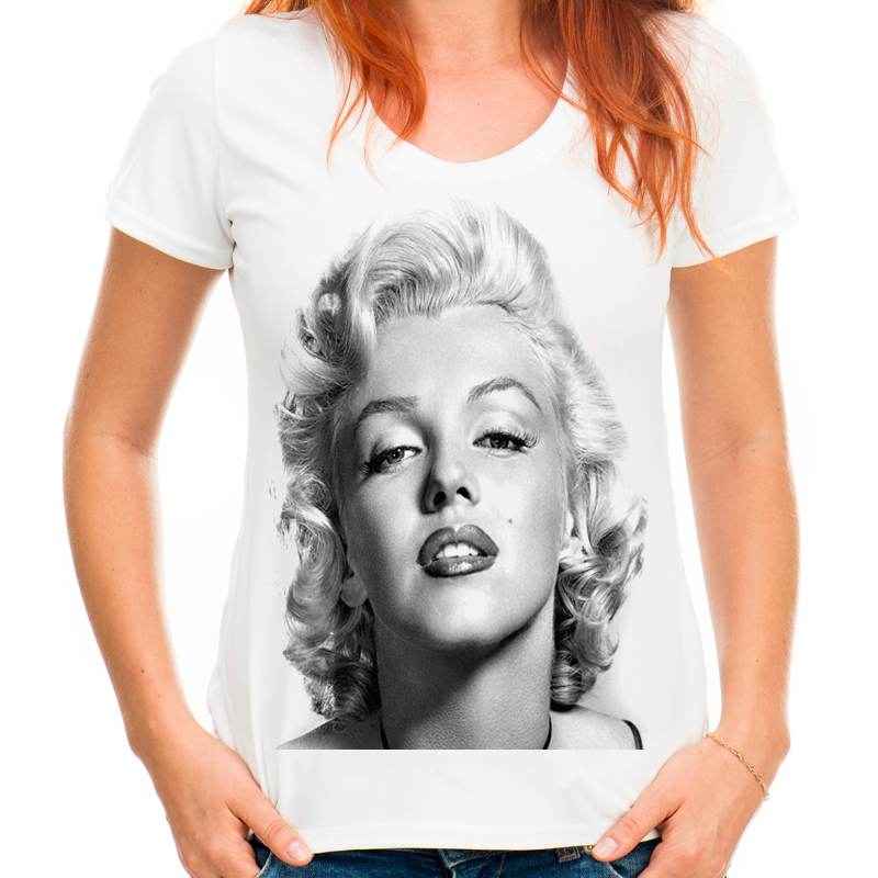 

Koszulka z Marilyn Monroe bluzka t-shirt Merlin -M