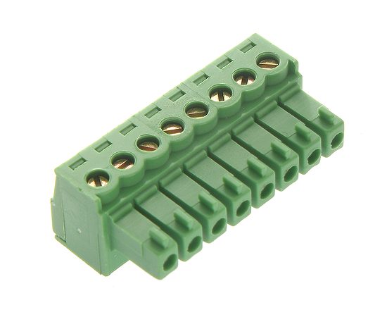 

Łączówka AK1550/8 8pin R=3,5mm 8A/300V na przewód