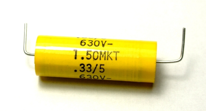 

330nF 630V Arcotronics Kondensator foliowy Osiowy