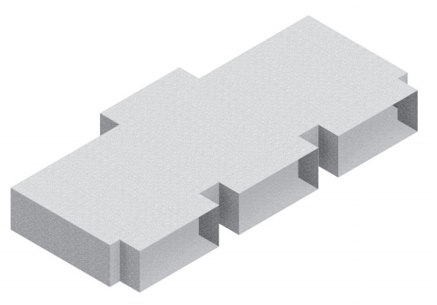 Rozvodná skříň obdélníková 200x90/3x200x90