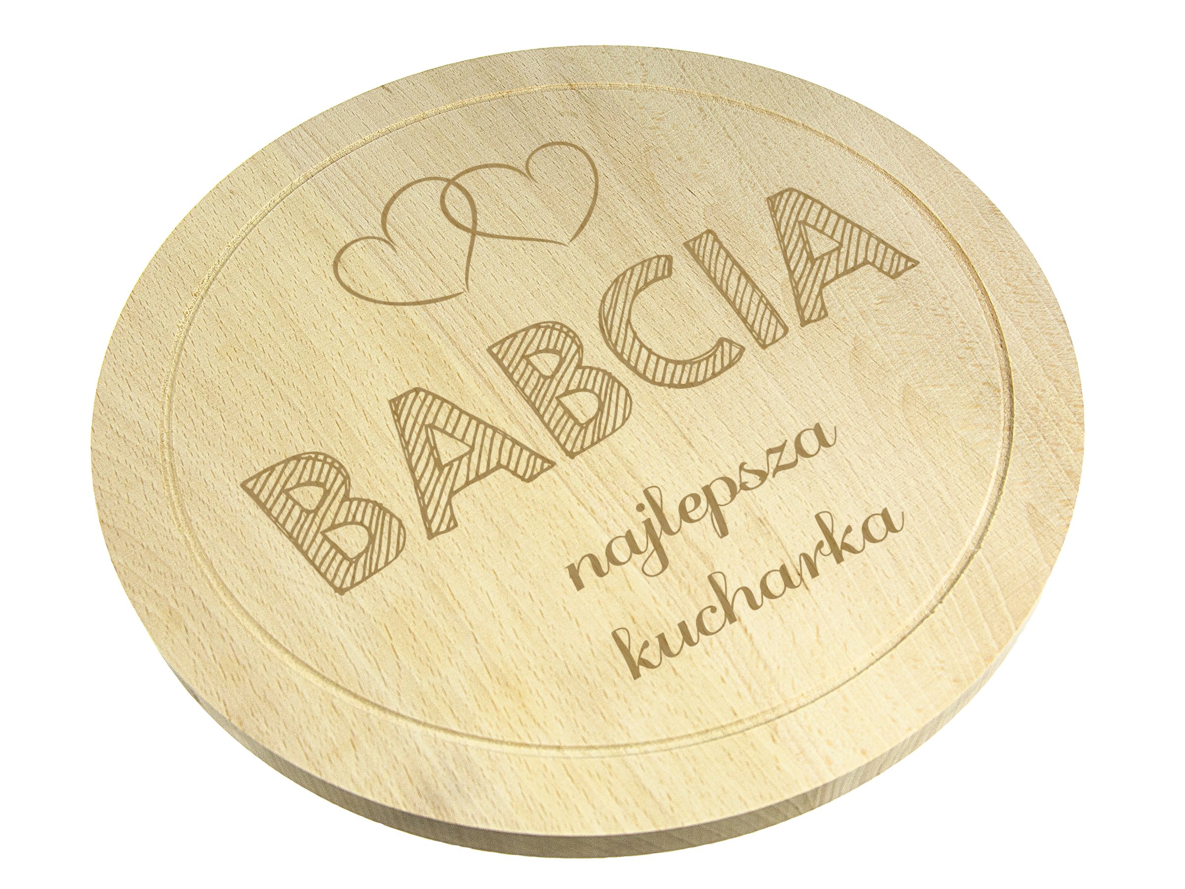 

Deska Do Krojenia Bukowa Na Dzień Babci Prezent