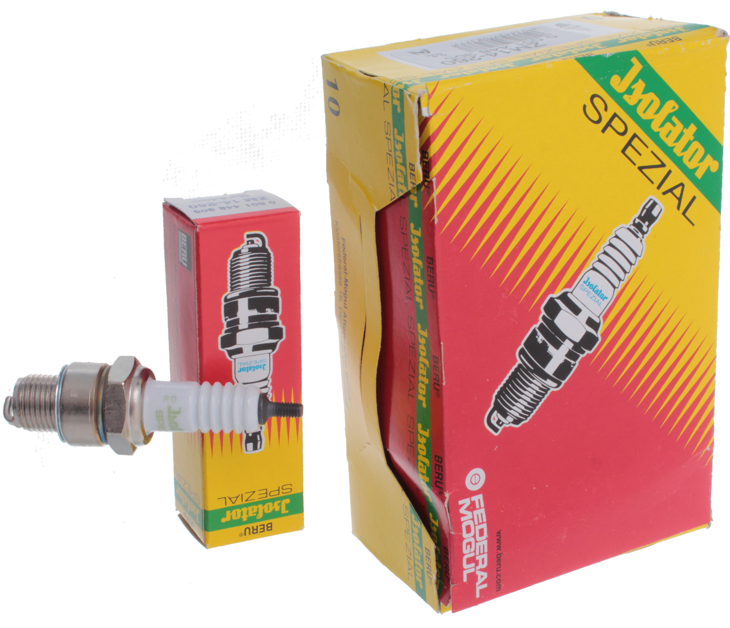 545435 - Німецька Свічка запалювання ISOLATOR MZ SIMSON 10X