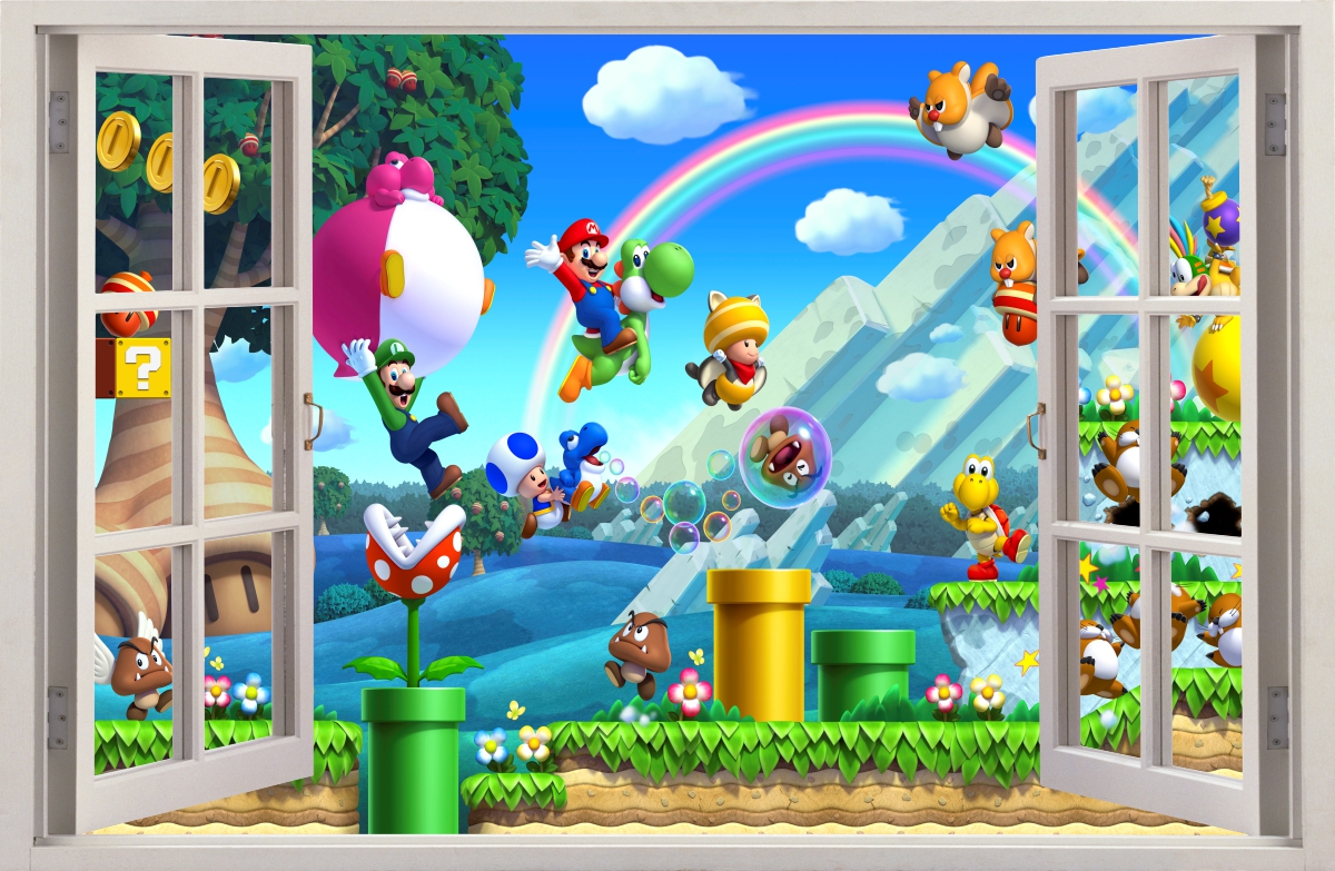 

Naklejki Na Ścianę Okno Mario Bros 20 100x65 cm