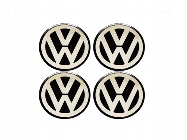 

Vw 60mm Emblematy Naklejki Na Kolpaki Alu Felgi