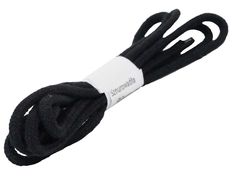

Czarne Sznurowadła 100 cm Wytrzymałe Sznurówki New