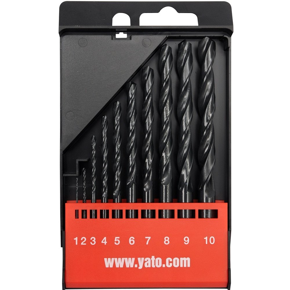 

Yato Zestaw Wiertel Do Metal.hss 10SZT 1-10MM YT-4