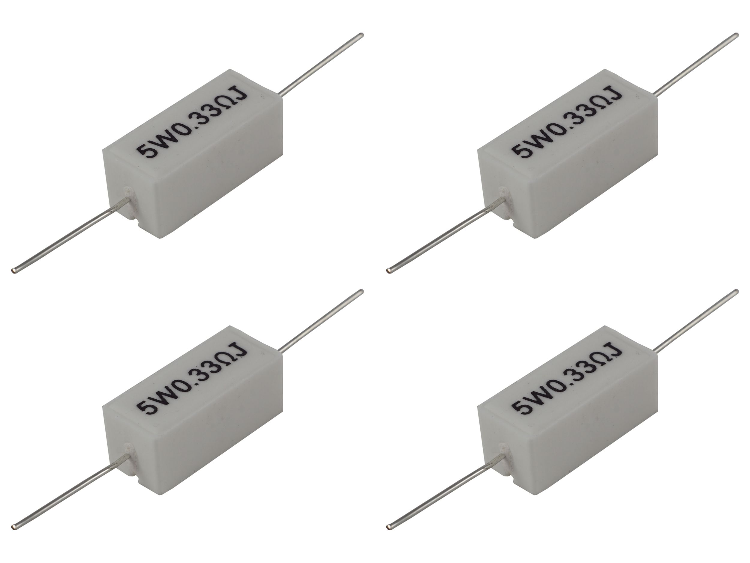 

Rezystor ceramiczny 0.33R 5W [4szt]