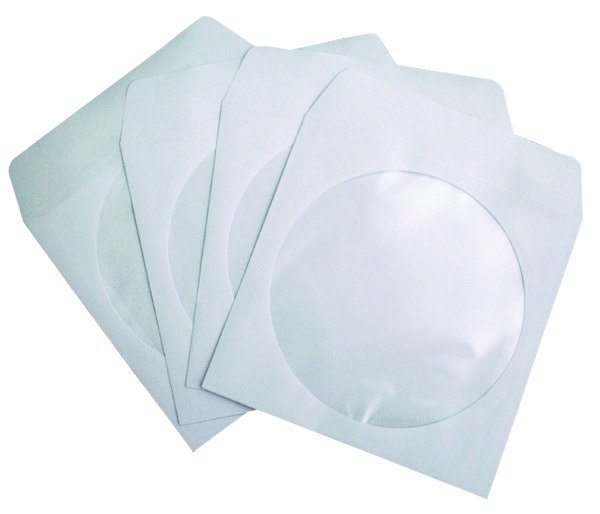 

Koperty koperta na płyty CD/DVD z oknem 50 szt