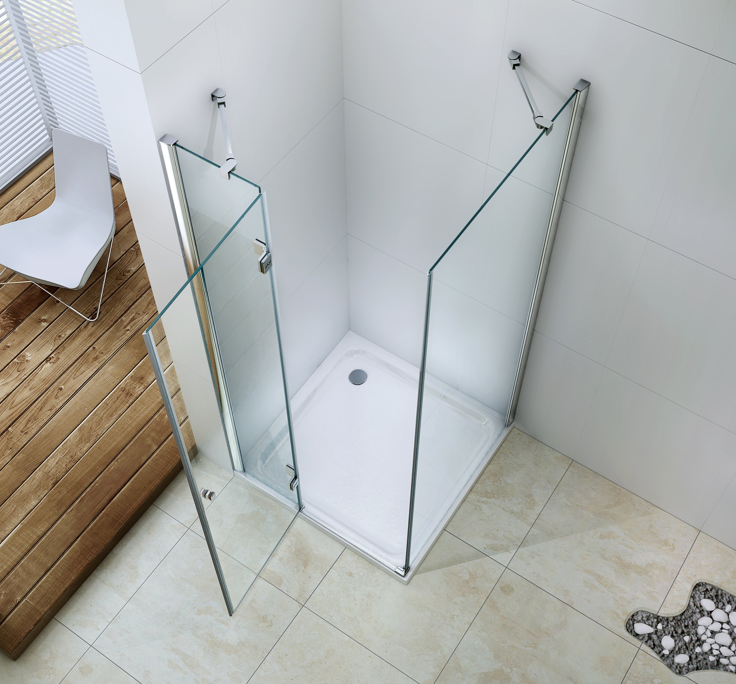 CABINA DE DUS MEXEN ROMA 120x70 + CADA Inaltime totala 190 cm