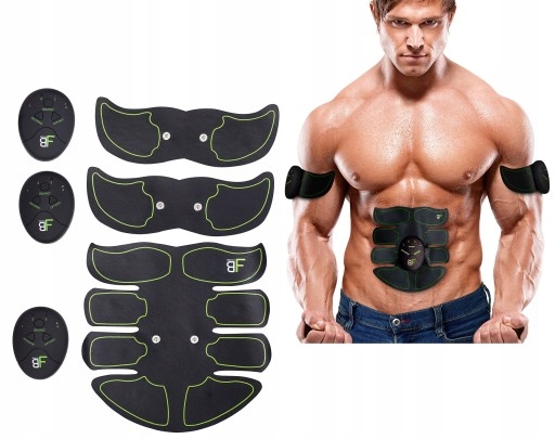 ELEKTROSTYMULATOR do ćwiczeń Mięśni Brzucha EMS Kod producenta 17-22-271