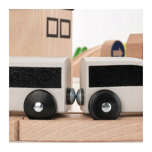 IKEA LILLABO tor 45el ZESTAW pociąg tory DREWNIANY Rodzaj pojazdu zestawy drewniane