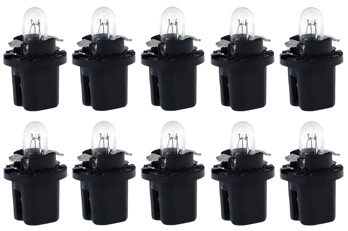 

Żarówka T5/R5 Bax B8.5D 1.2W 12V Oprawka 10 Sztuk