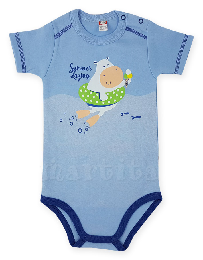 

Body bodziak Hippo 100% bawełna Na lato Nowe 80