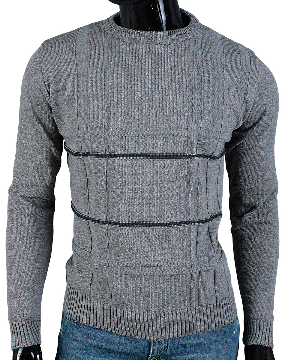 

Sweter Półgolf Bawełna MA06 Szary__M_PRODUKT_PL