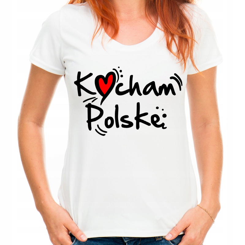 

Koszulka Polska I love Poland Kocham Polskę Hq XXL
