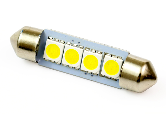 

Żarówka 4 Led C5W C10W Smd 5050 rurka 39 mm