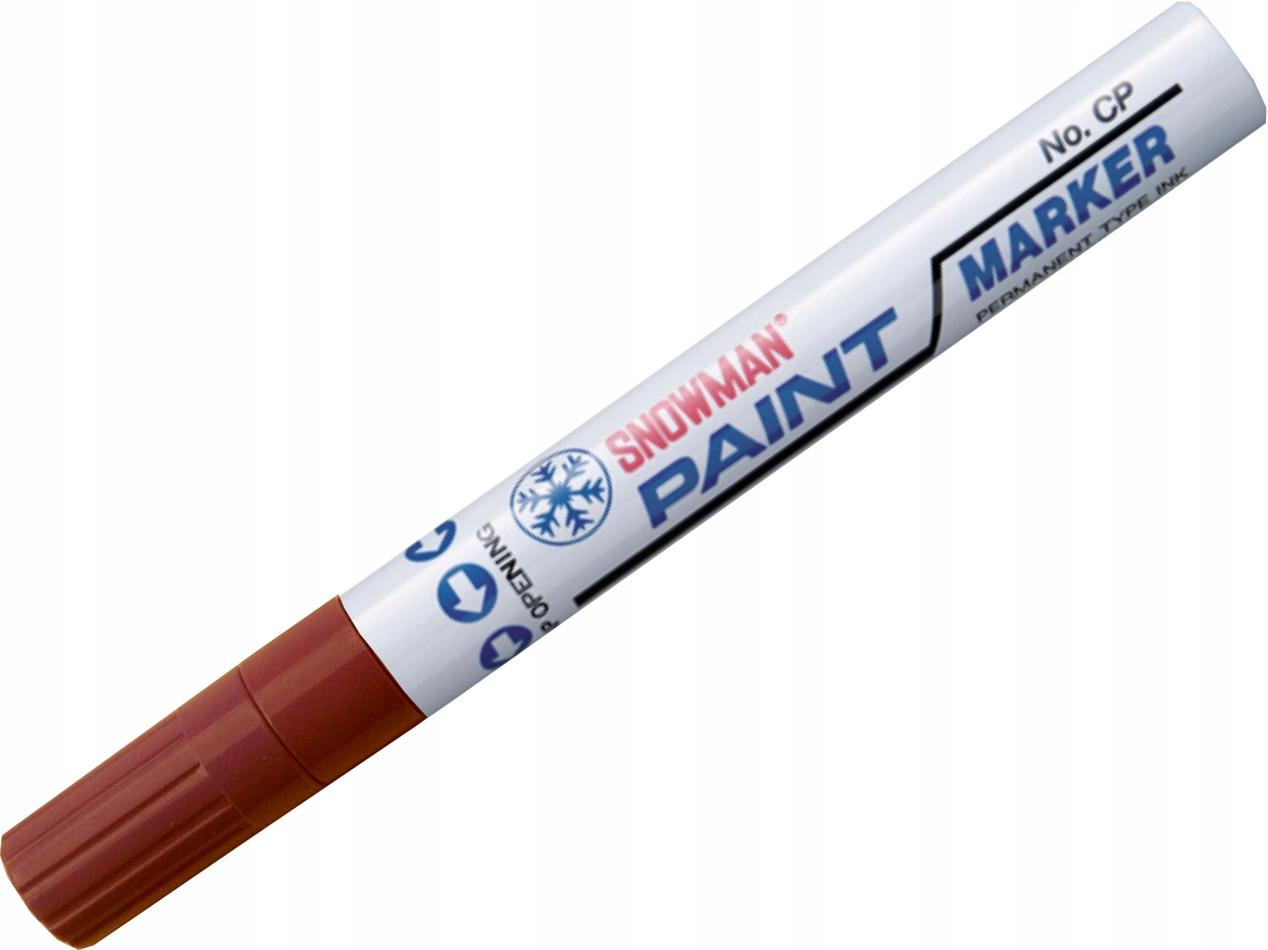 

Marker olejowy olejny Snowman gruby burgund