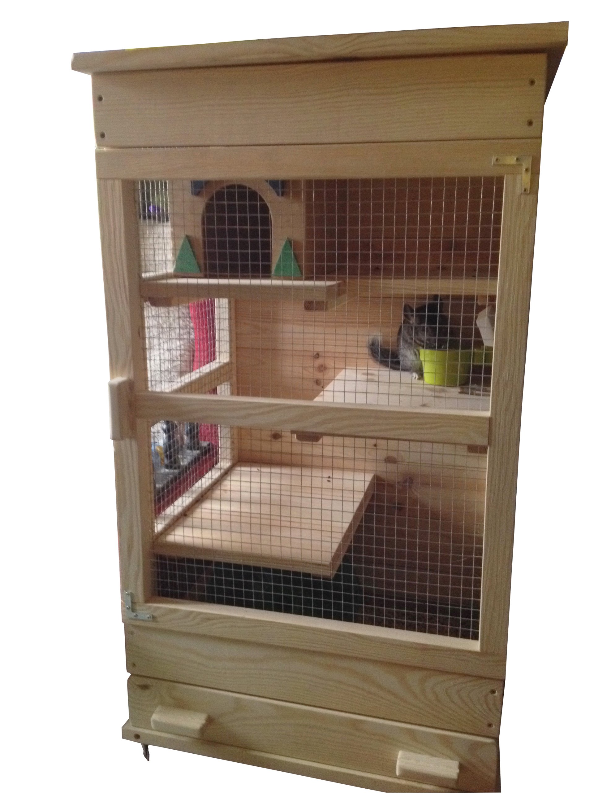 Levně Voliéra pro činčily 60x110x60