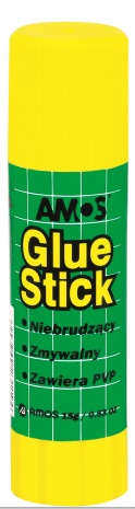 Klej w sztyfcie AMOS 15 g