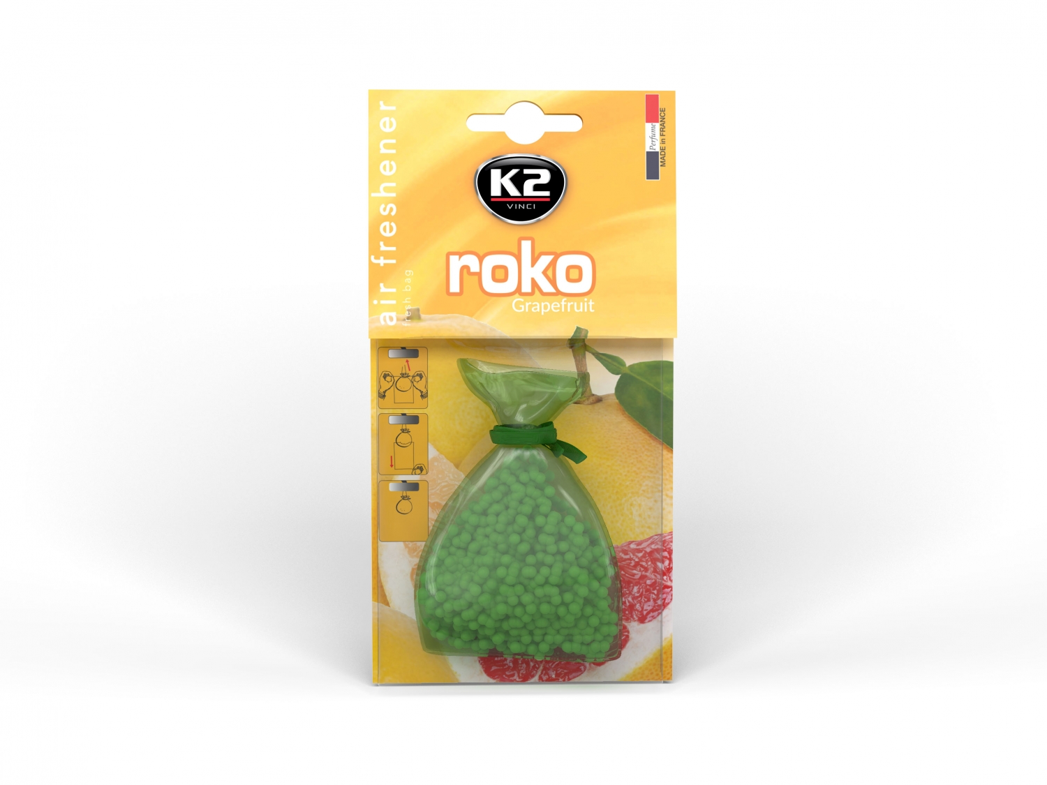 

K2 Roko Zapach samochodowy Fresh Bag Grejpfrut