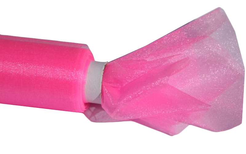 

Organza Organtyna Ślub 48 cm Różowa