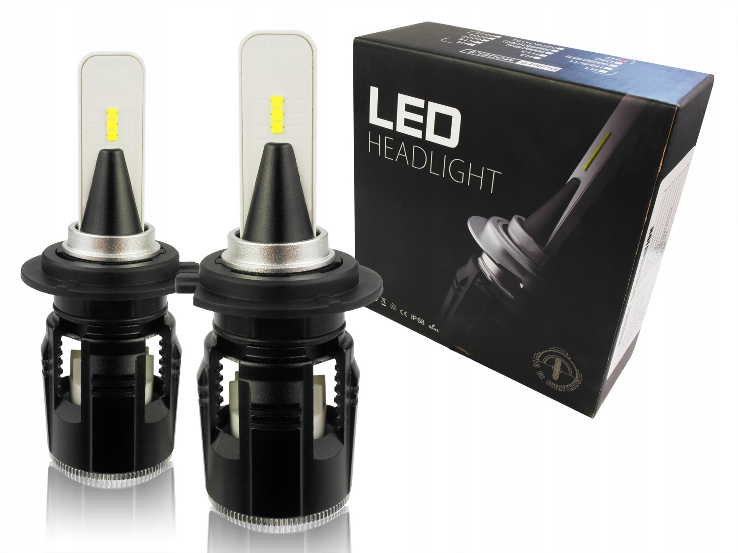 

Żarówki Led Slim H7 B5 Csp Seoul 12/24V Dzień/noc