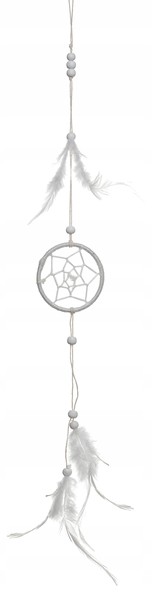 

Łapacz Snów Biały Dreamcatcher Ślub Komunia Wesele