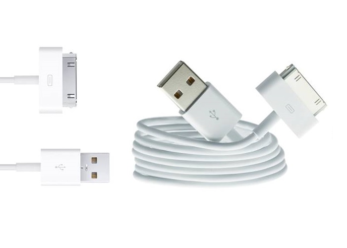 

2m Kabel Usb do iPhone z szerokim wejściem 30 pin