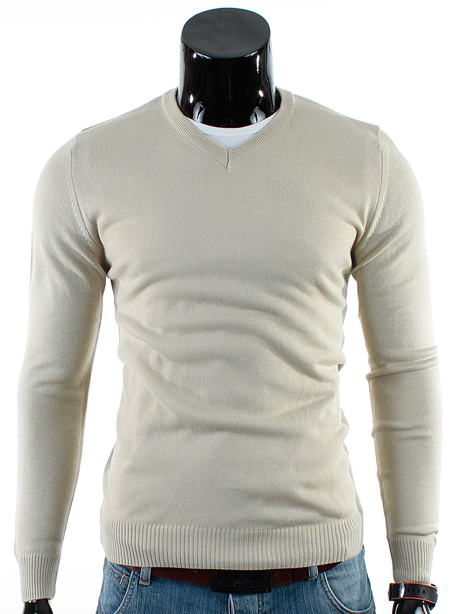 

Sweter Męski w Serek TC05 Beżowy__M_PRODUKT_PL