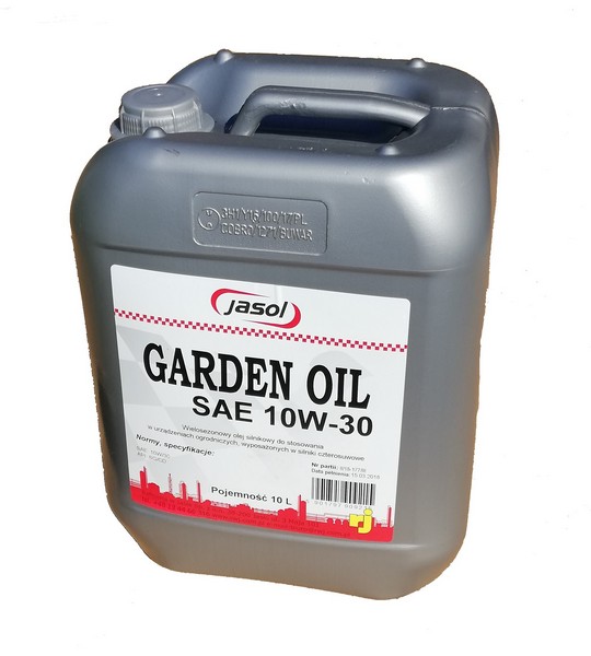 JASOL GARDEN OIL SAE 10W30 10L olej do kosiarek