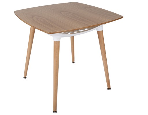 STÓŁ MEDIOLAN nowoczesny 80x80 do kuchni KOLORY Kształt blatu kwadratowy