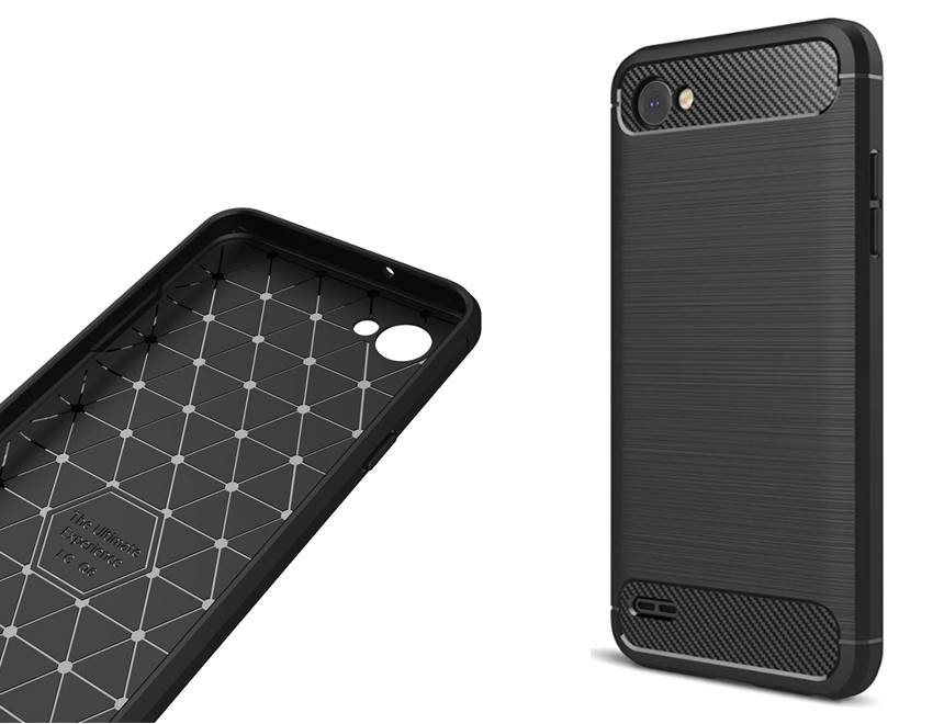 

Etui Tpu Nakładka Carbon Case - Samsung J6+ 2018